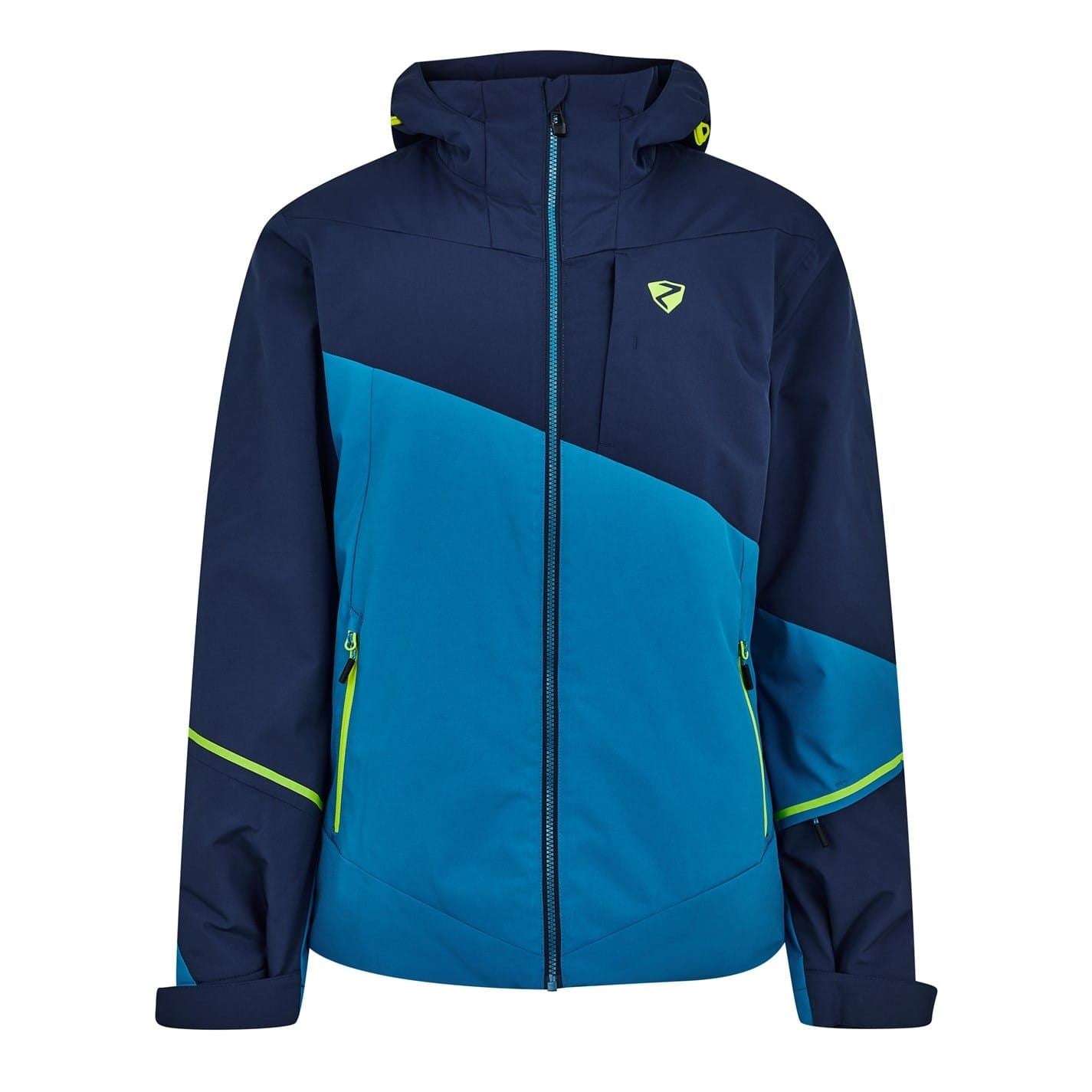 Ziener Timpa Hooded Relaxed Fit Ski Jacket