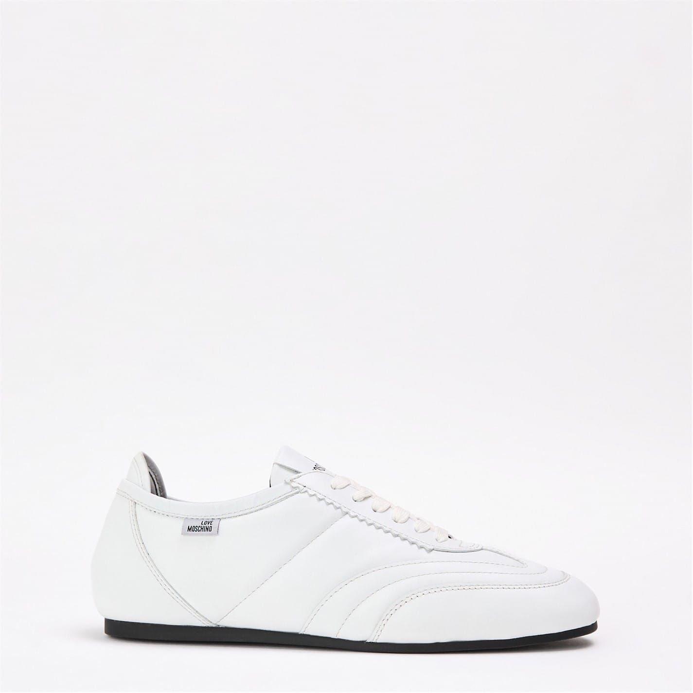 Love Moschino Sport Love Metallic Lace-Up Trainers