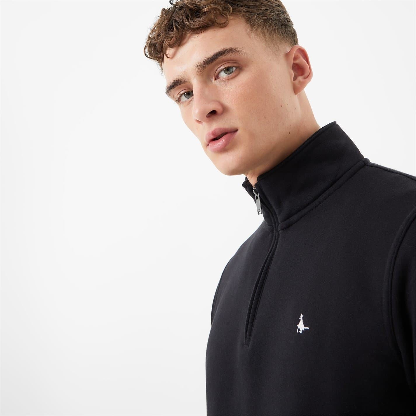 Jack Wills Barchester Quarter Zip Sweatshirt