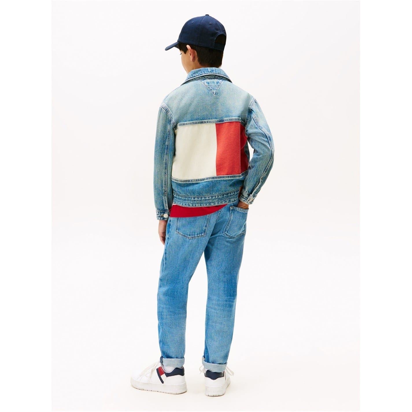 Tommy Hilfiger Flag Graphic Denim Jacket