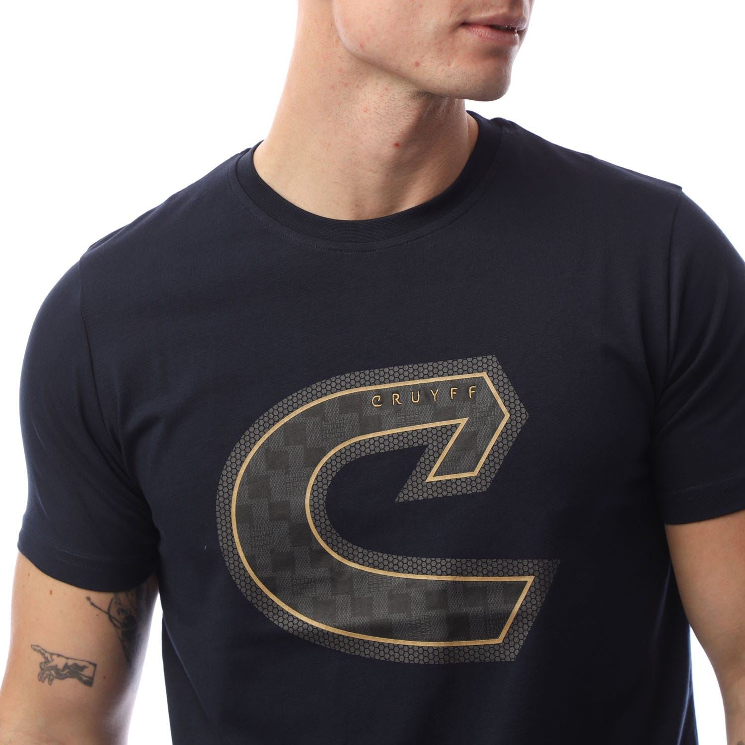 Cruyff Fuzeknit C-Logo T-Shirt