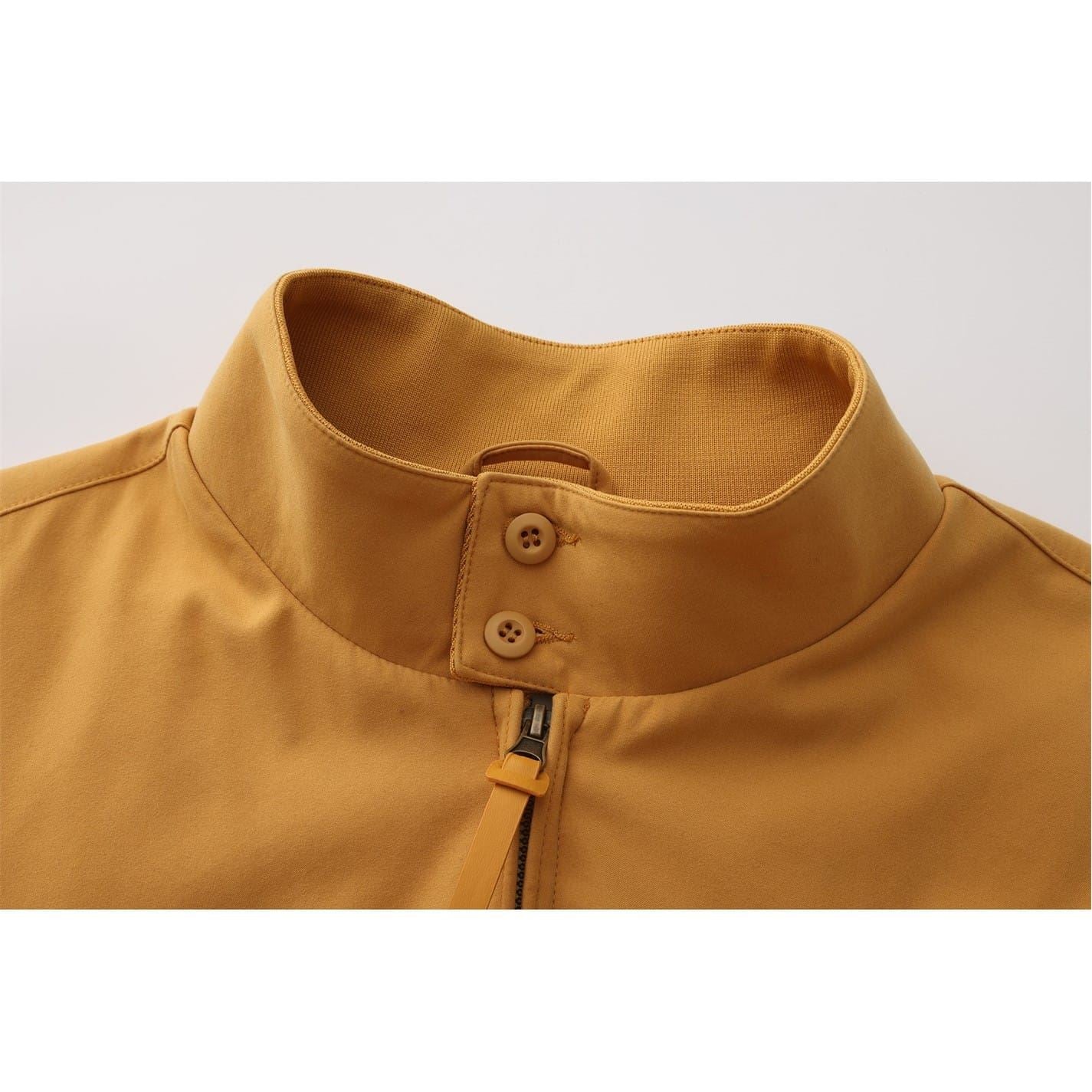 SoulCal Mock Neck Snap Button Ribbed Cuff Harrington Jacket