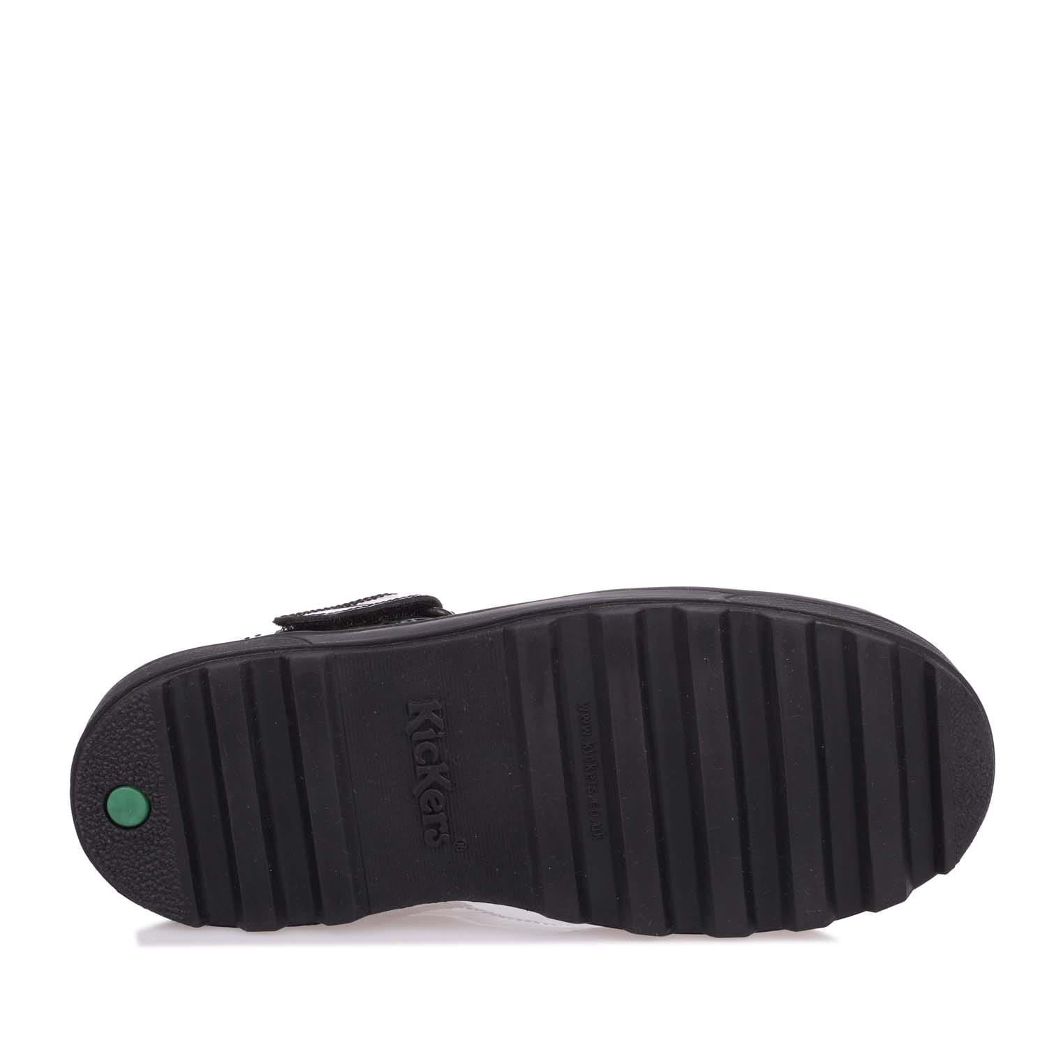 Kickers Childrens Plunk Patent Shoe