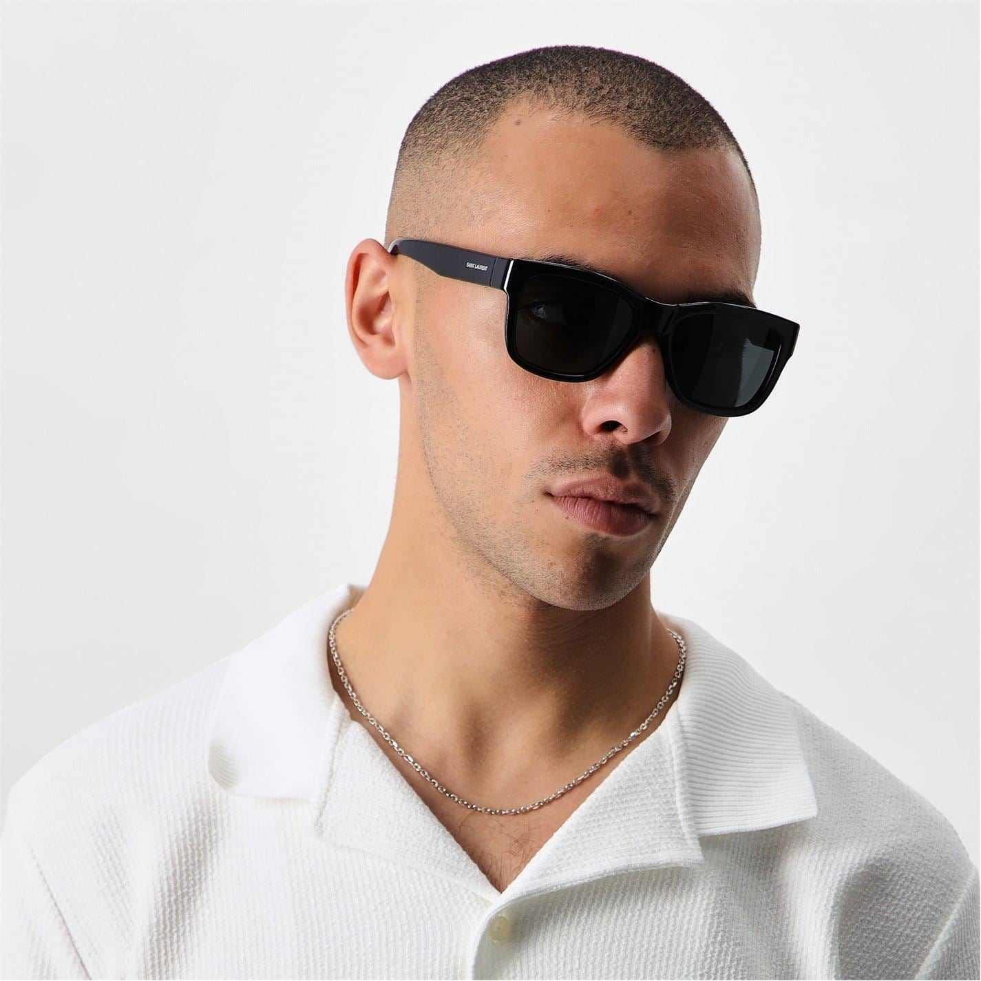 Saint Laurent SL 674 Rectangle Full Rim Sunglasses