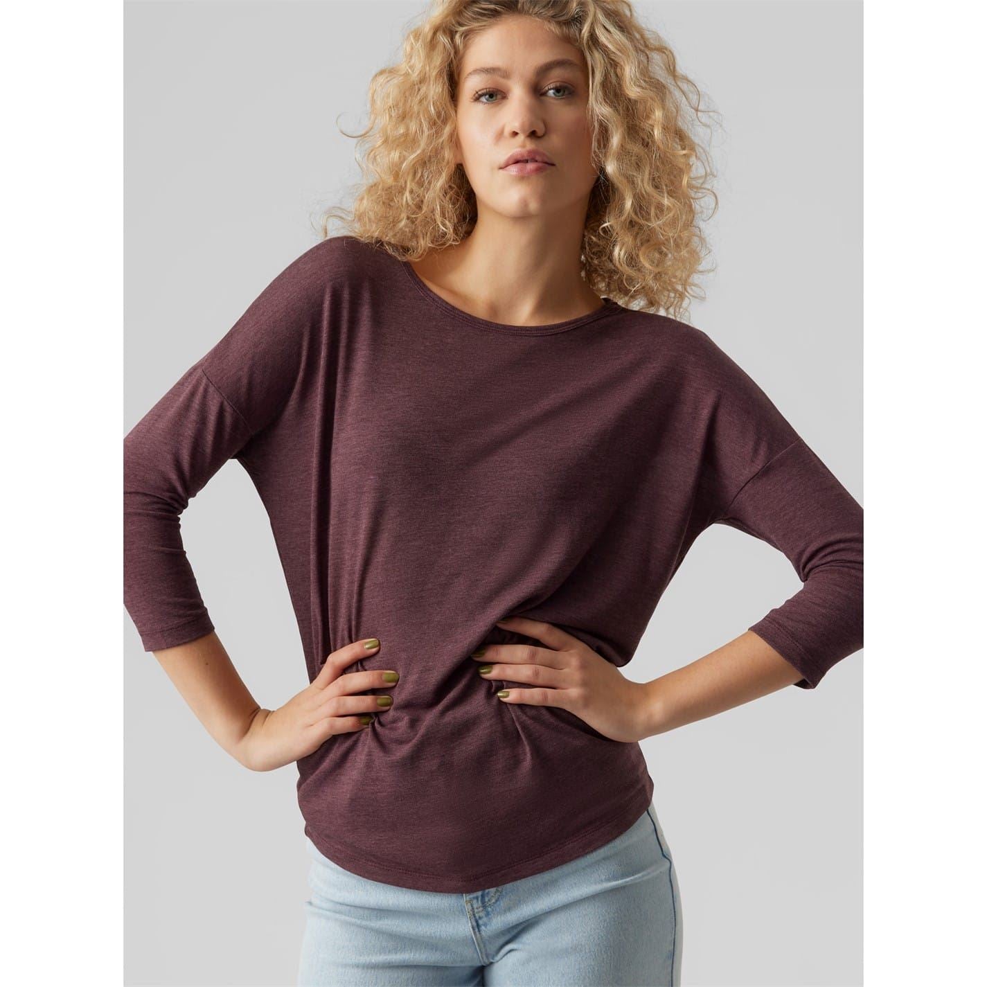 Vero Moda Boat Neck Relaxed Fit Blouse