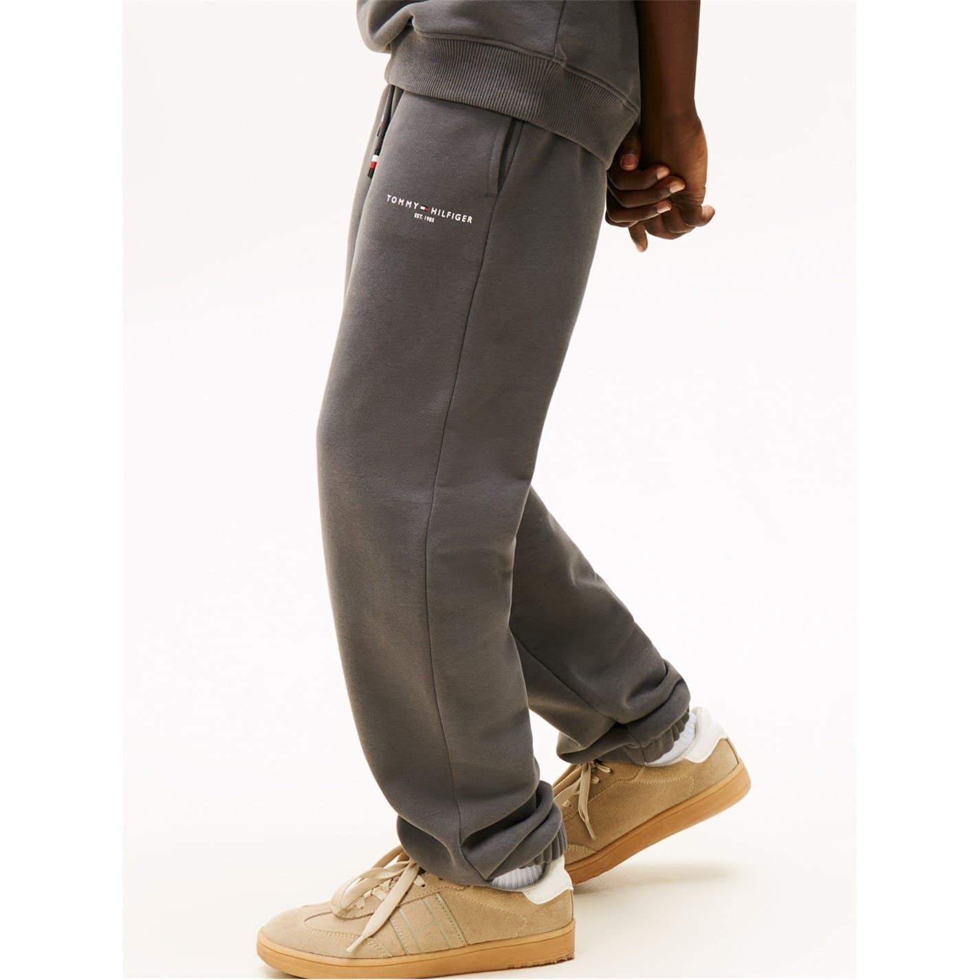 Tommy Hilfiger Crew Neck Long Sleeve Sweatshirt Jogger Coord Set