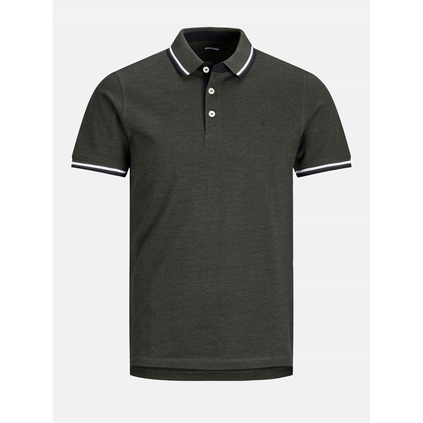Jack and Jones Paulos Polo 2 Pack Collared Short Sleeve Shirt