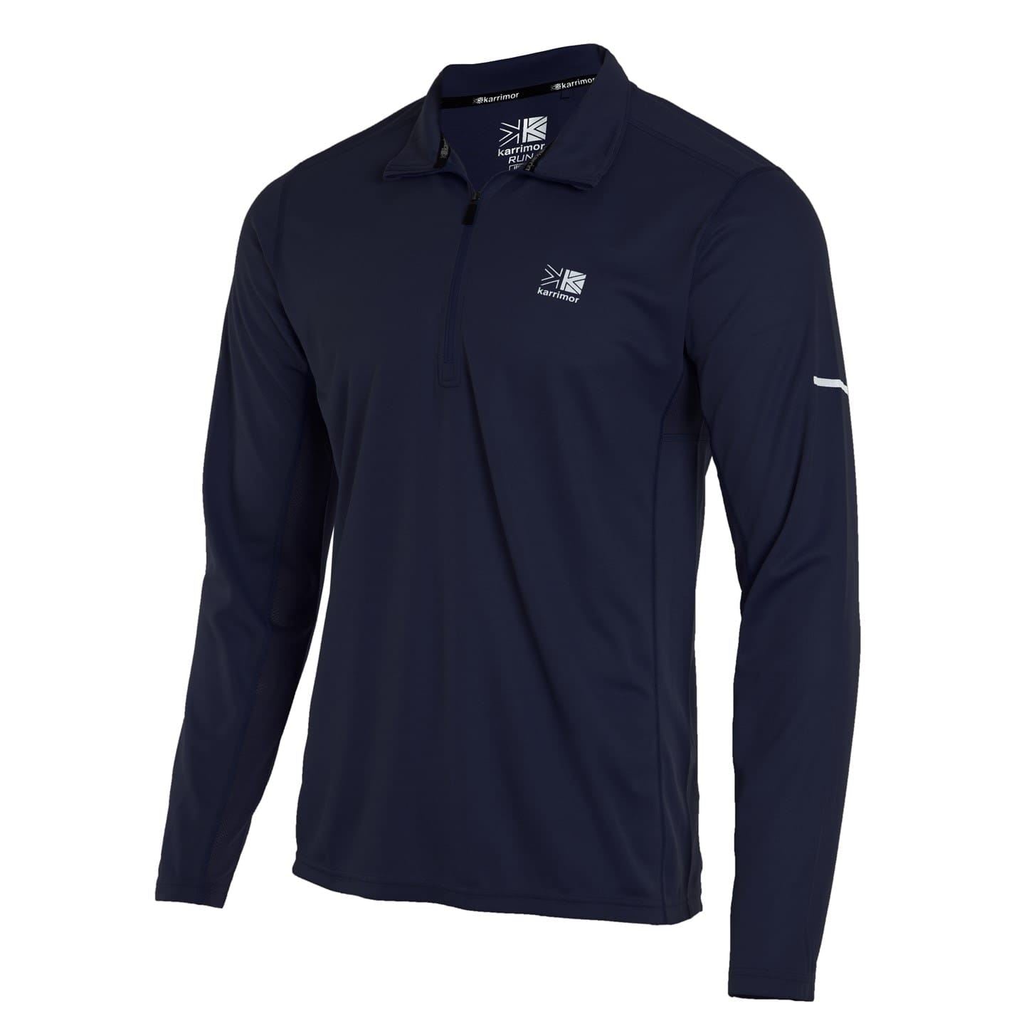 Karrimor Mens Long Sleeve Quarter Zip Top