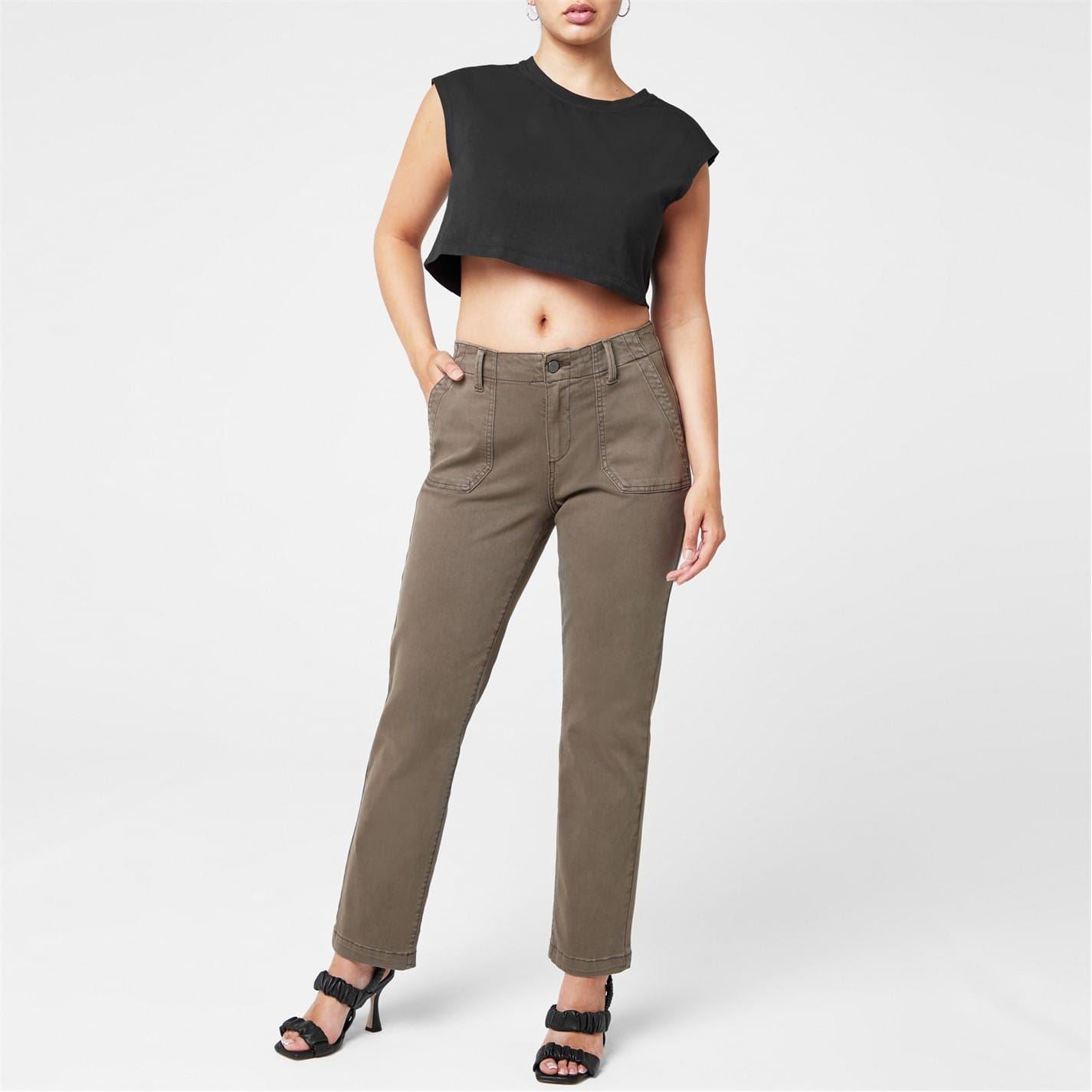 Paige Mayslie Straight Leg Jeans