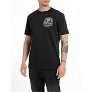 Replay Moto Print Regular Fit T-Shirt