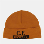 C.P. Company Merino Logo Beanie