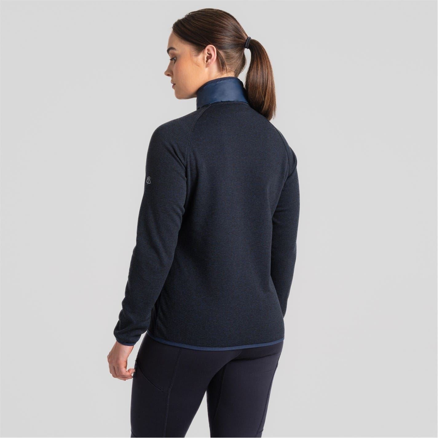 Craghoppers Crmla Solid Patterned Zipped Pocket Hybrid Jacket