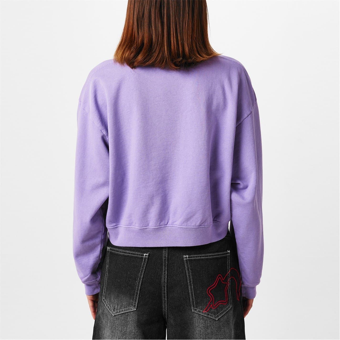 Sporty and Rich Wellness Cropped Crewneck Sweatshirt