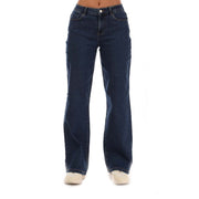 Vero Moda Elly Mid Rise Wide Leg Jeans