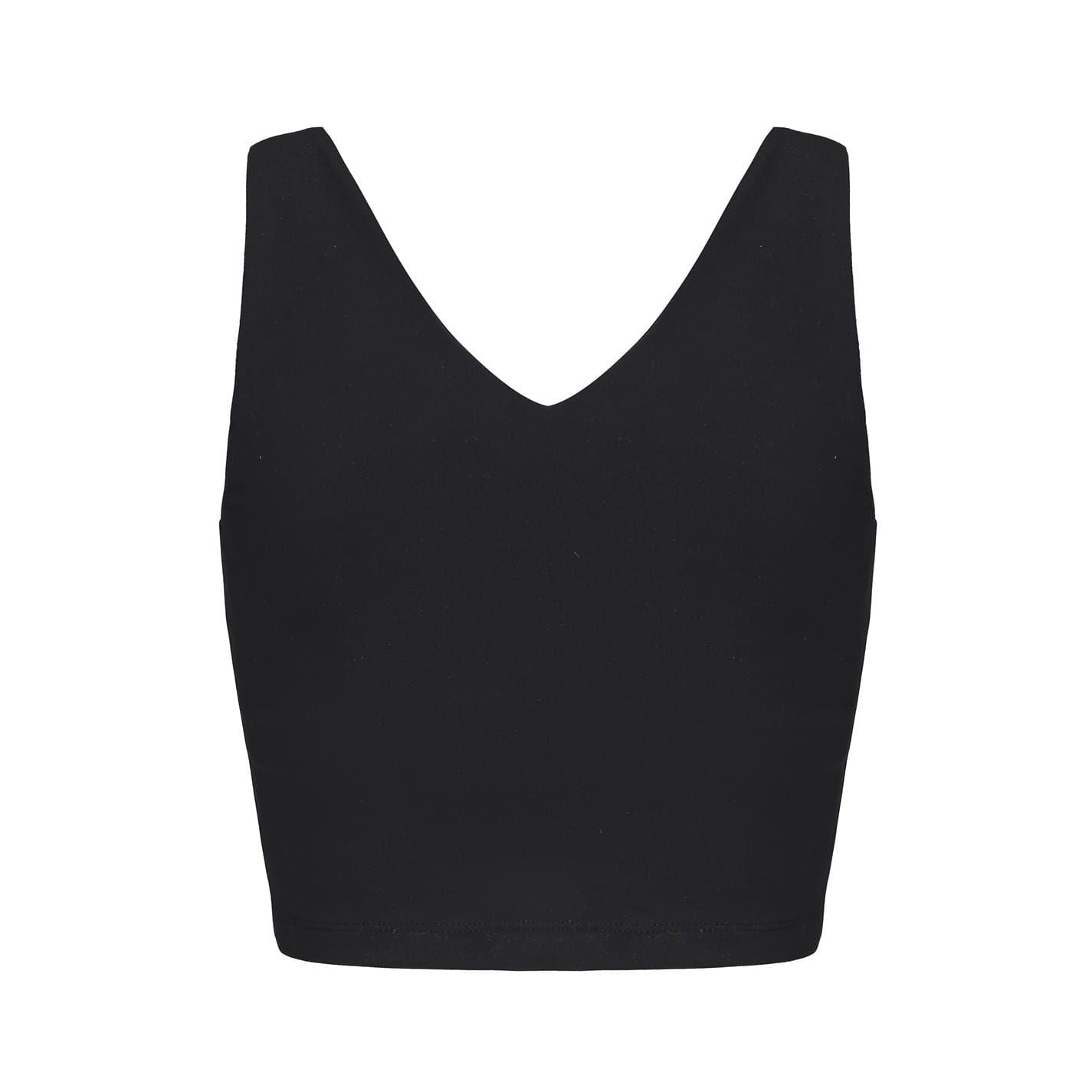 LA Gear Med Impact Cropped Snug Fit Bra