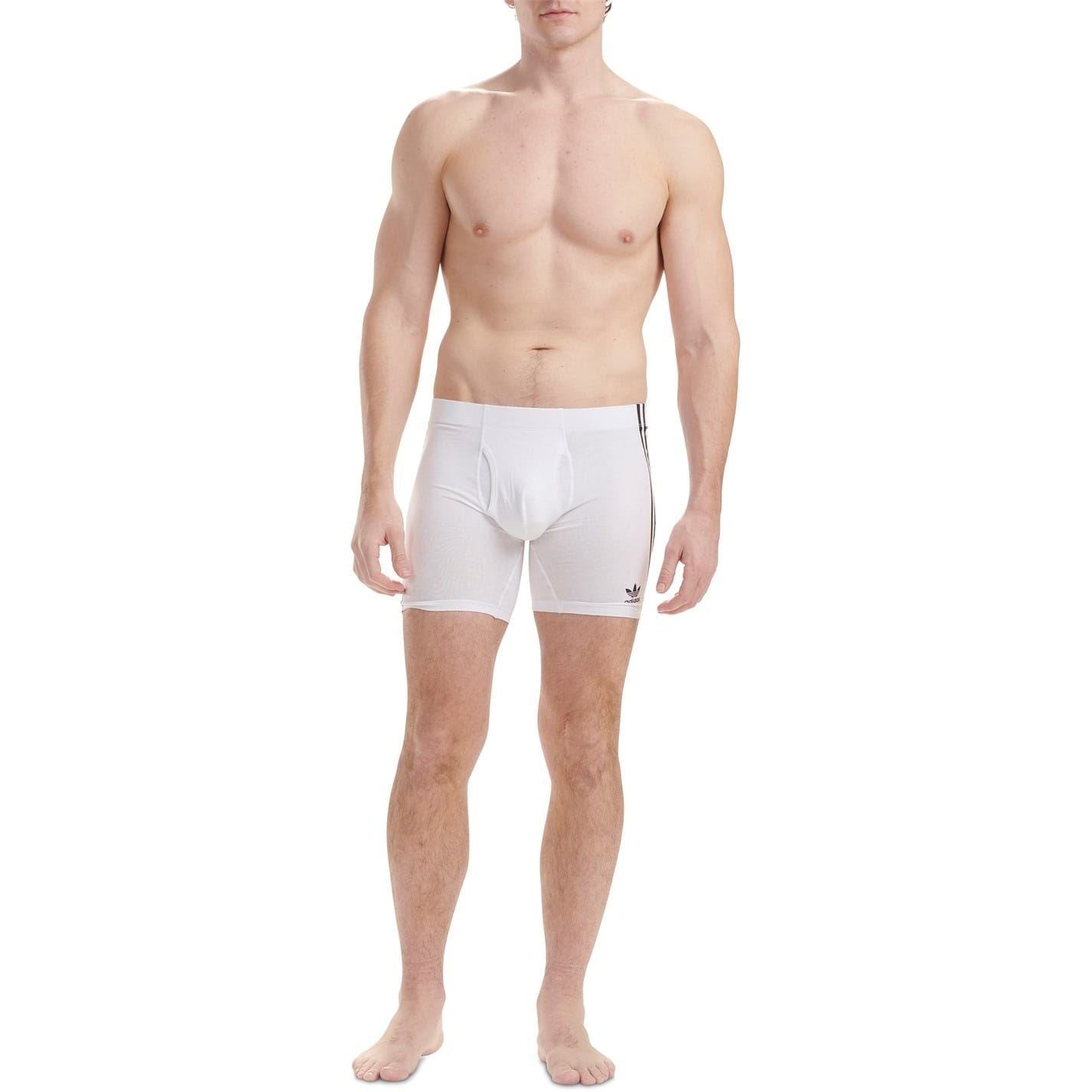 adidas Originals Originals Comfort Flex Cotton 3 Stripe Boxers