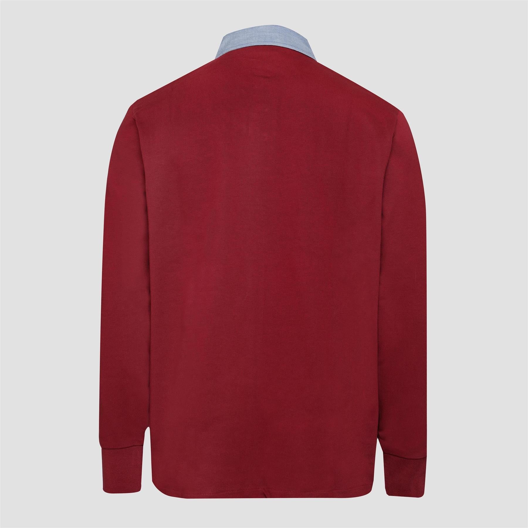 Gant Regular-Fit Chambray Rugger Sweatshirt