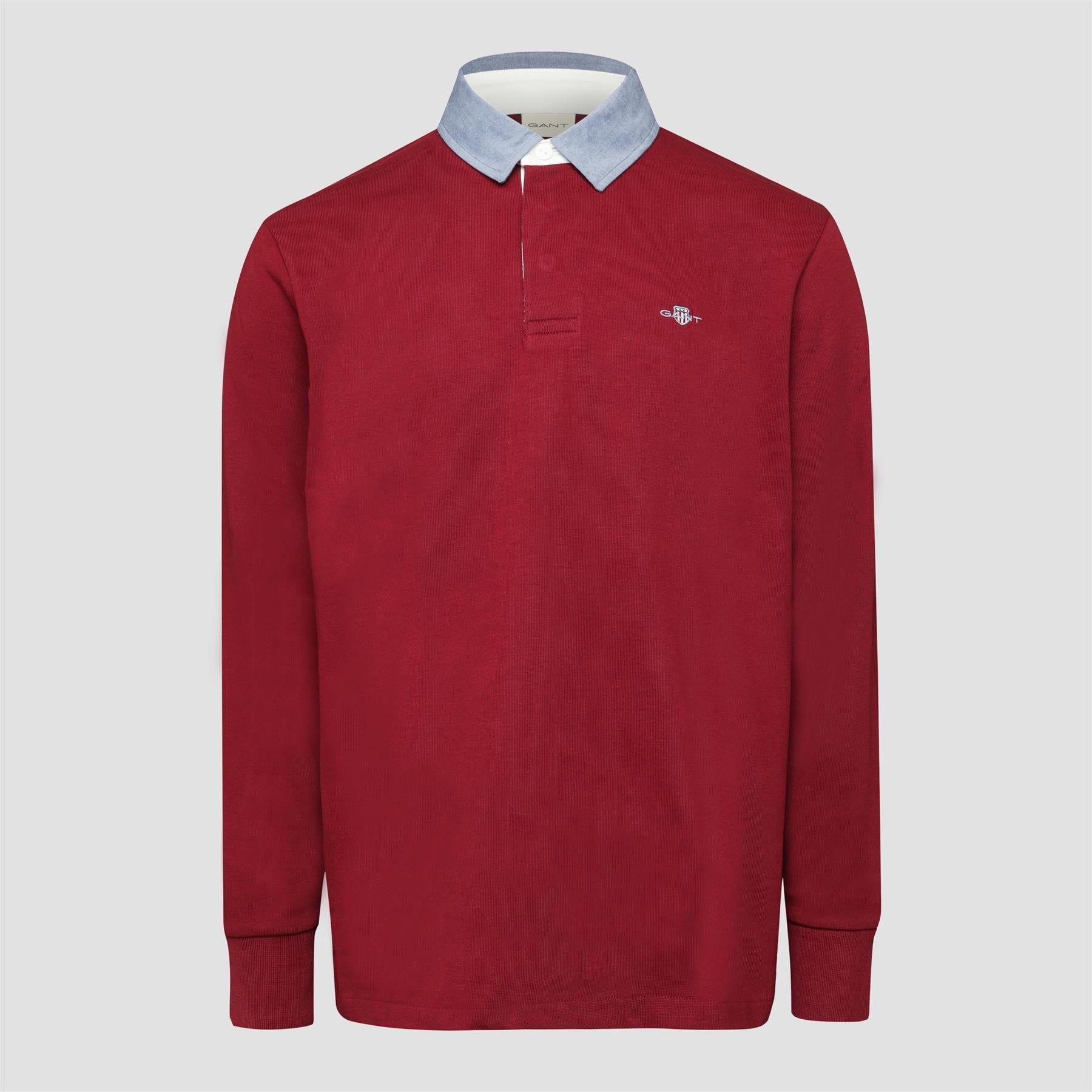 Gant Regular-Fit Chambray Rugger Sweatshirt
