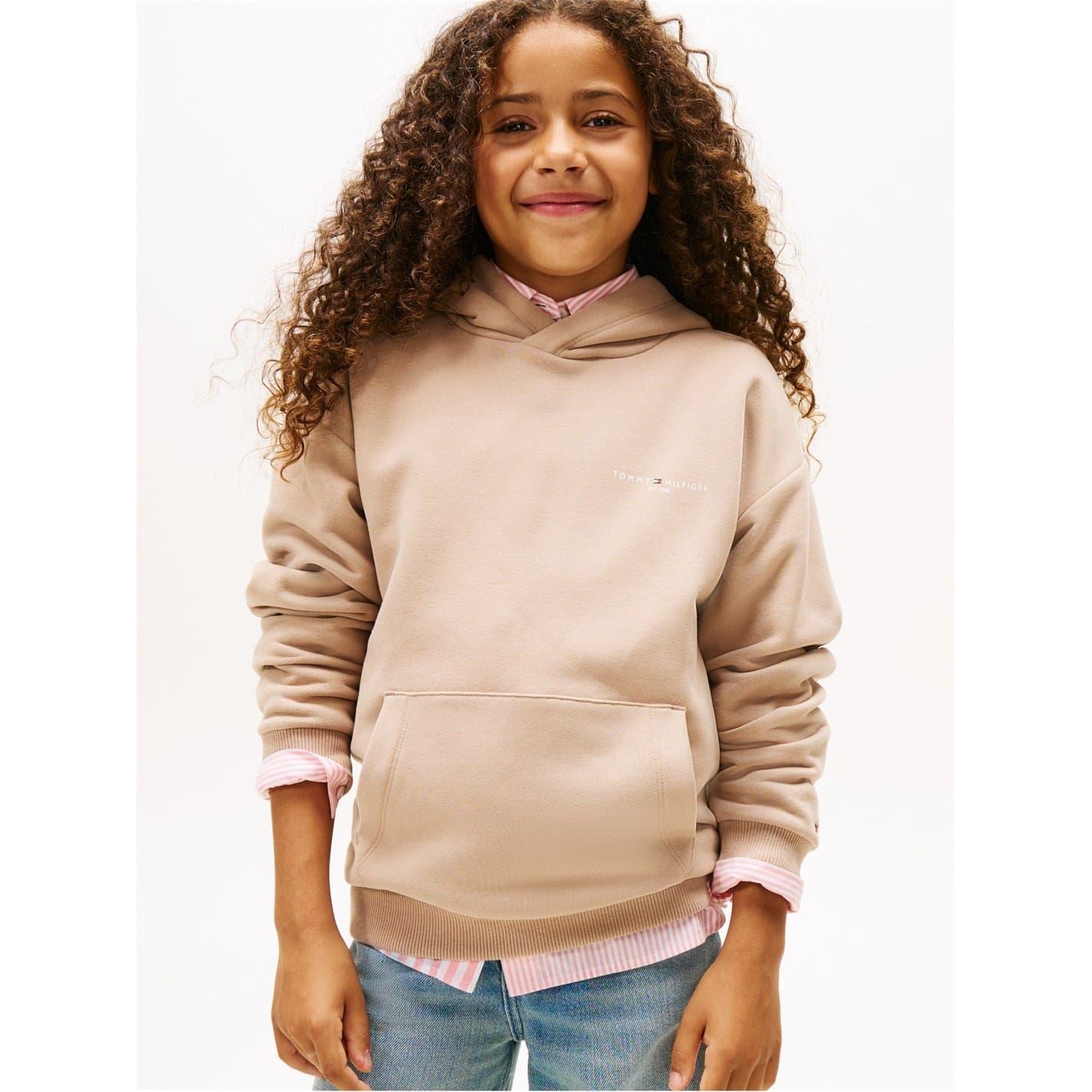 Tommy Hilfiger Hooded Neck Long Sleeve Regular Fit Top