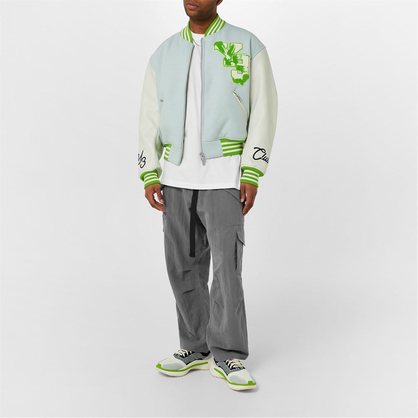 Y-3 Varsity Bomber Short Relaxed Jacket