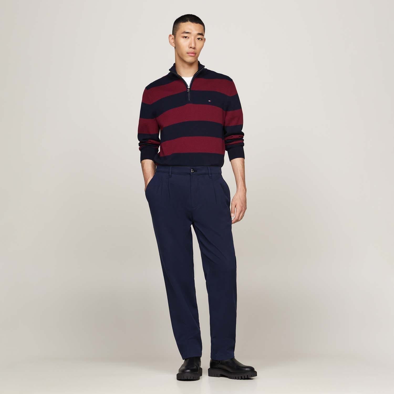 Tommy Hilfiger Brushed Twill Tapered Chinos