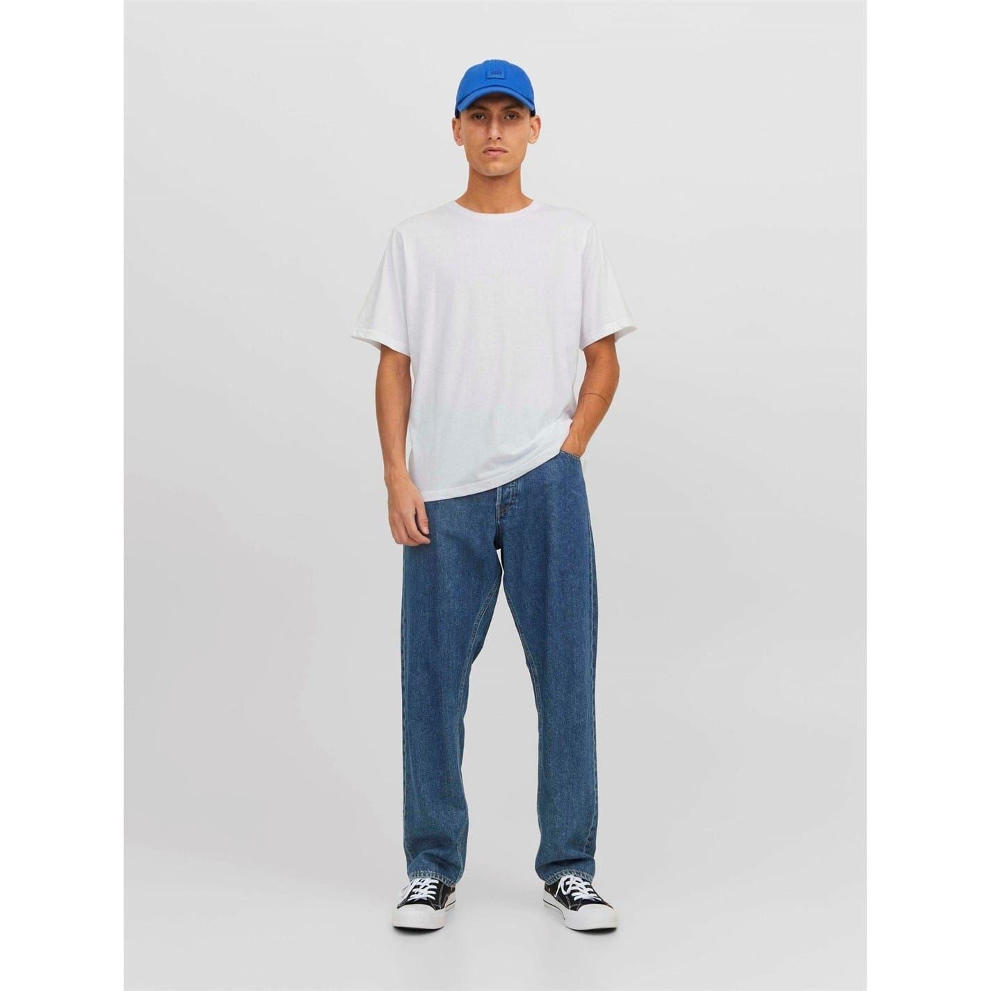 Jack and Jones 3 Pack Crew Neck Short Sleeve Jersey T-Shirt