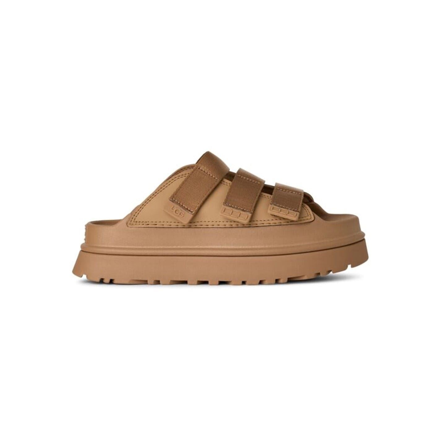 Ugg Golden Glow Glide Open Toe Flatform Slides