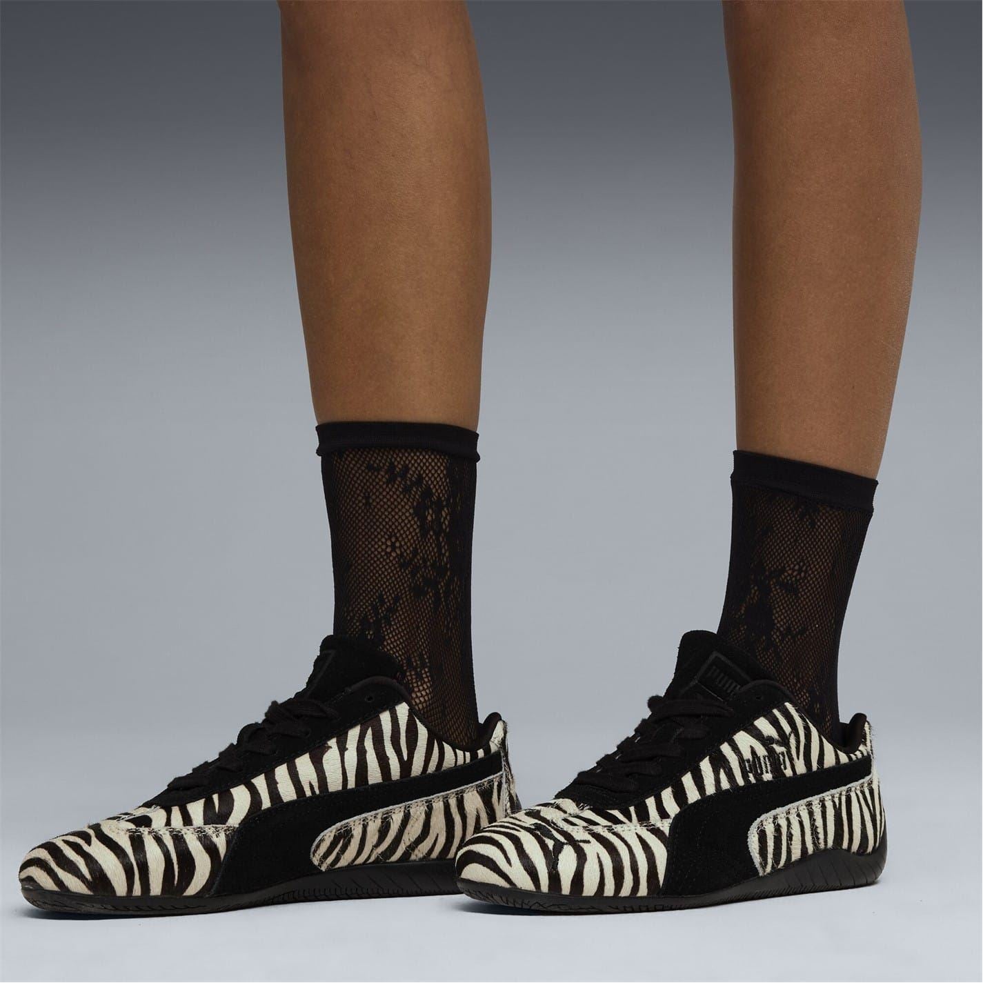 Puma Speedcat Pony Zebra Patterned Low Top Sneakers