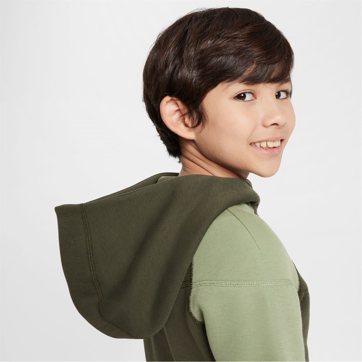 Nike Sportswear Tech Fleece Full Zip Hoodie Juniors