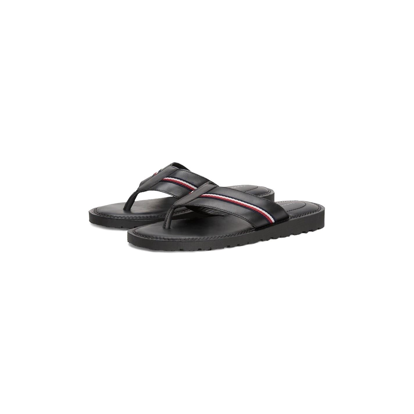 Tommy Hilfiger Stripe Toe Post Sandals