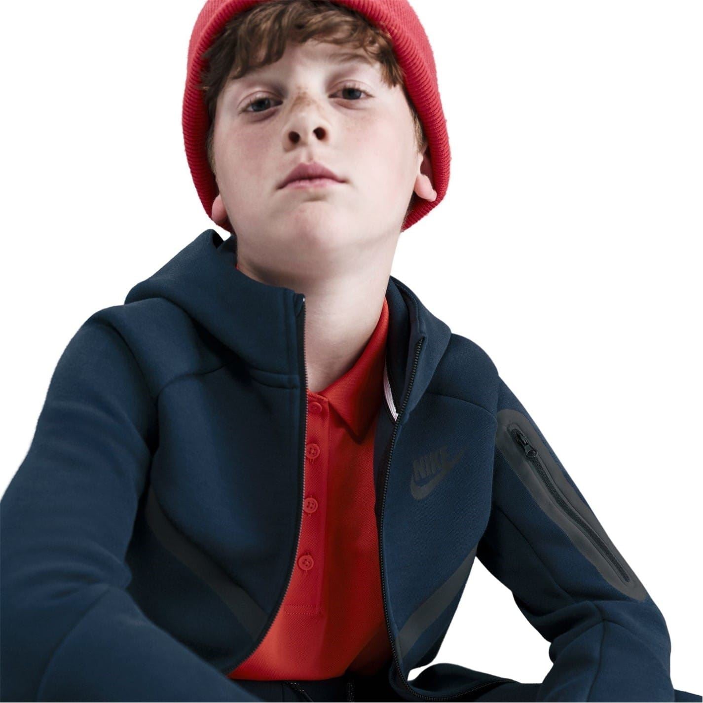 Nike Sportswear Tech Fleece Full Zip Hoodie Juniors