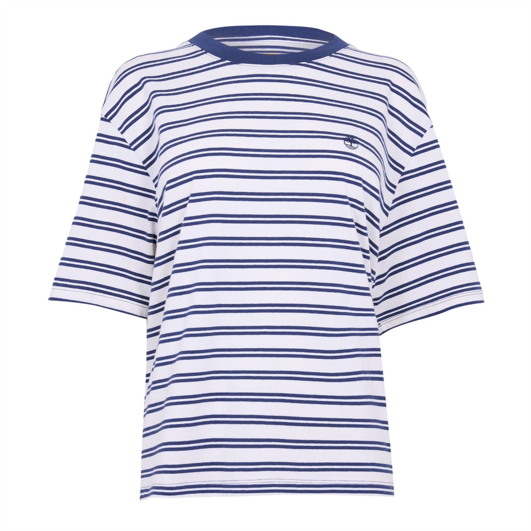 Timberland Dunstan Short Sleeve Stripe Tee Cam