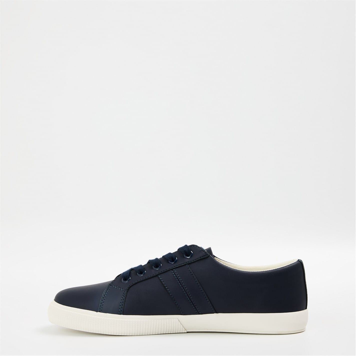 Lauren by Ralph Lauren Janson Leather Court Trainers