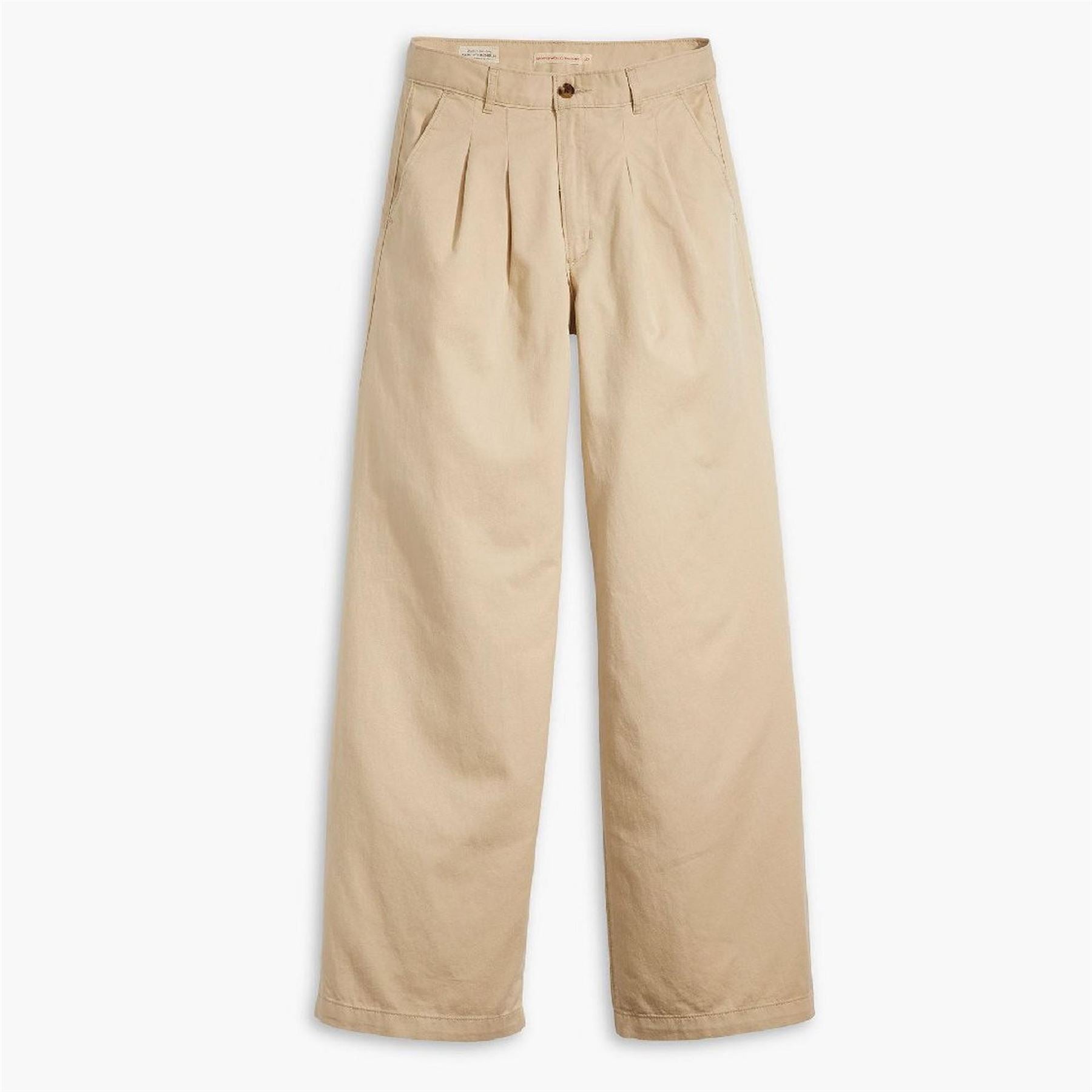 Levis Pleated Wideleg Trouser Safari