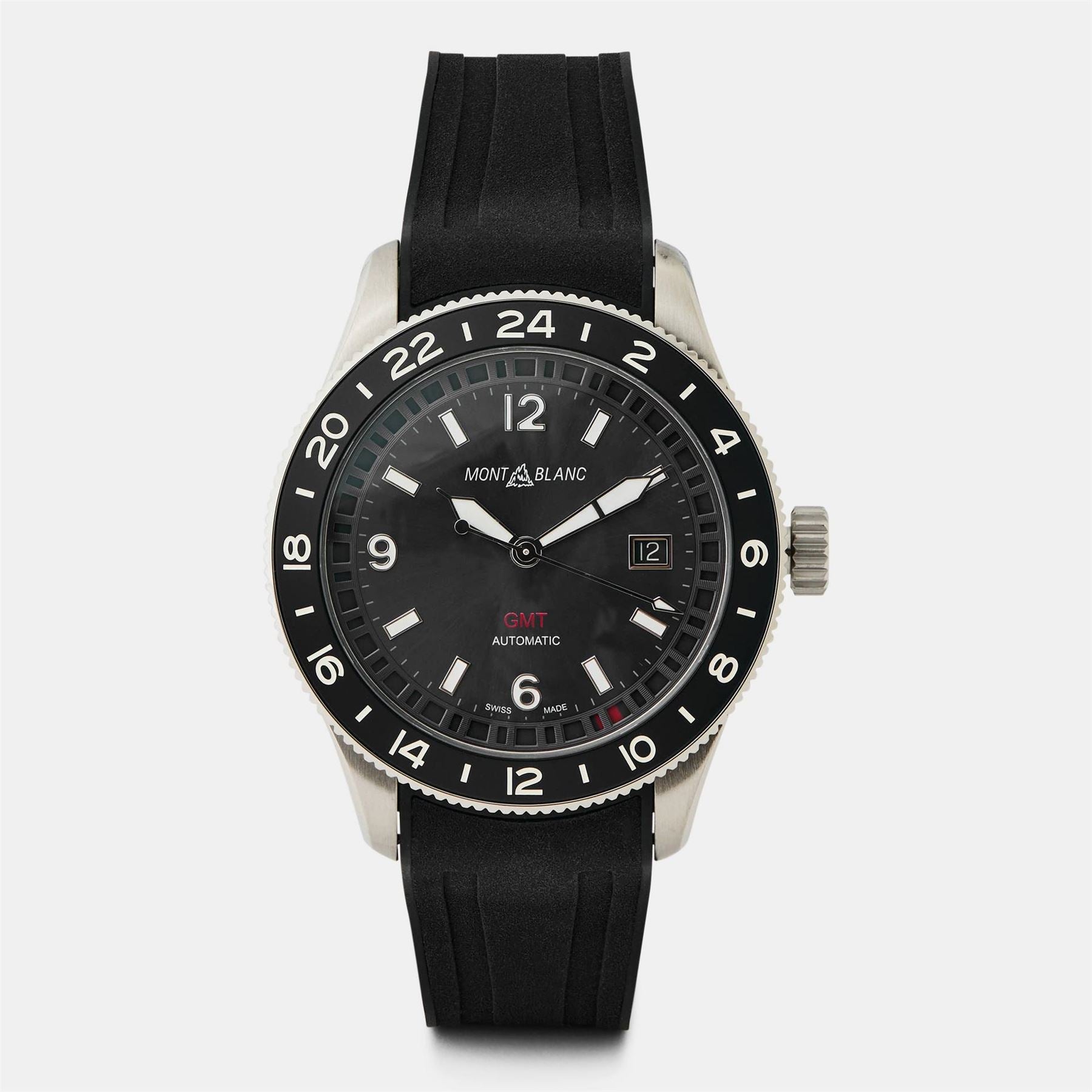 Montblanc Mens Gmt Automatic Auto Analogue Watch