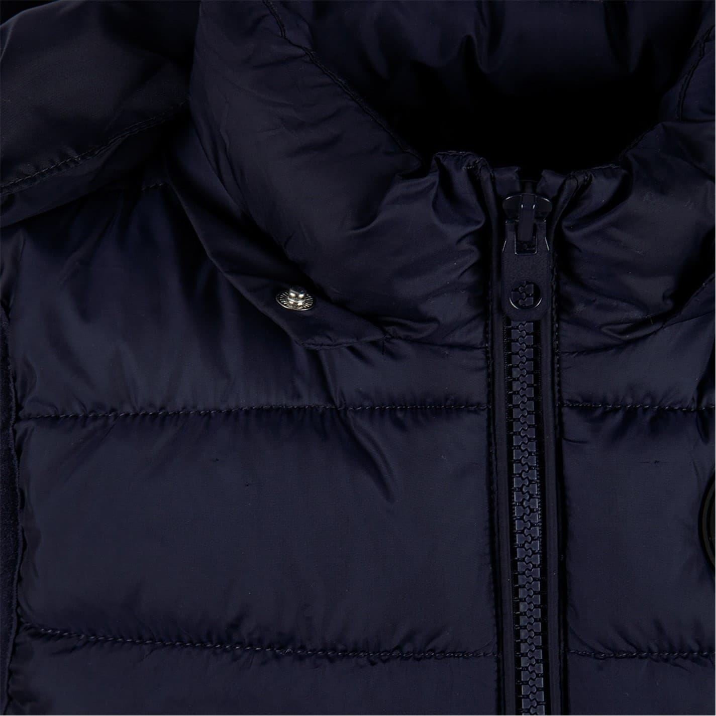 Minoti Boys Padded Gilet Detachable Hood Navy