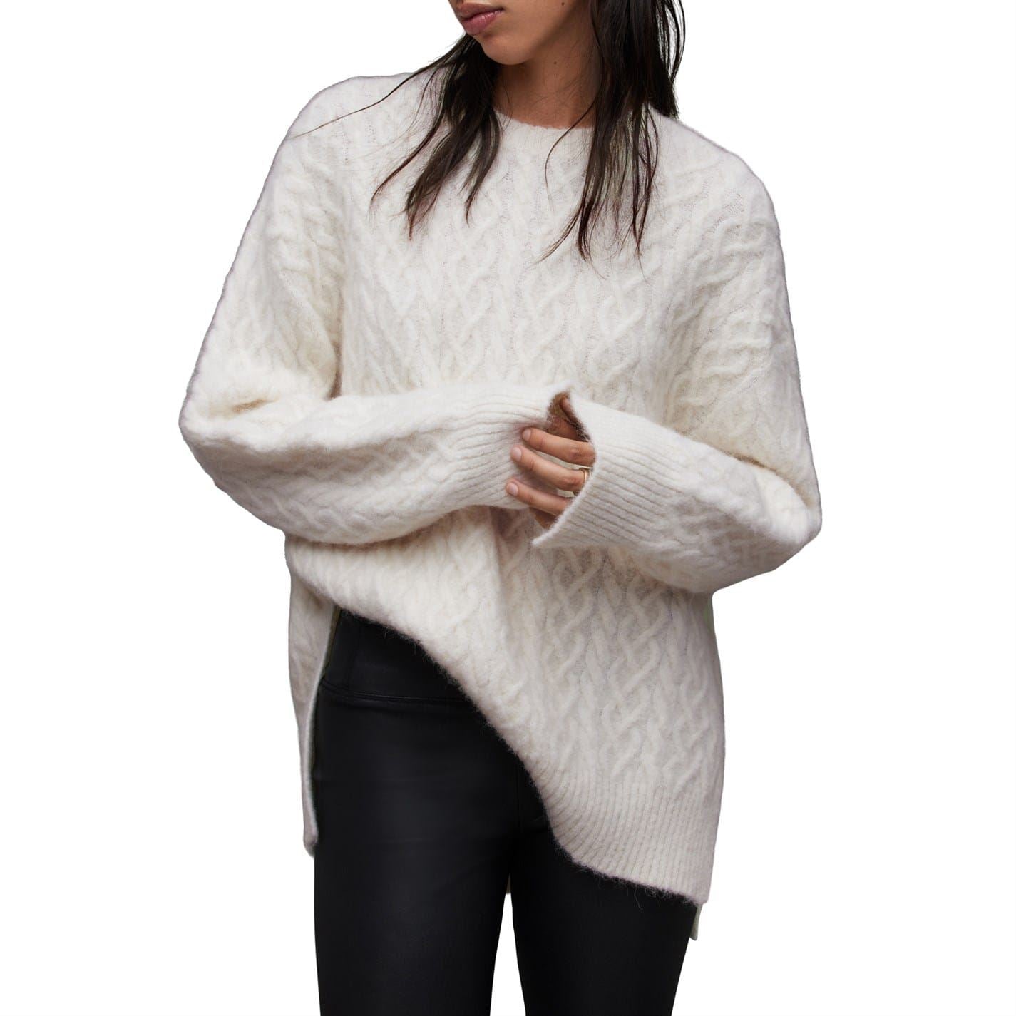 AllSaints Sirius Long Sleeve Relaxed Fit Sweater