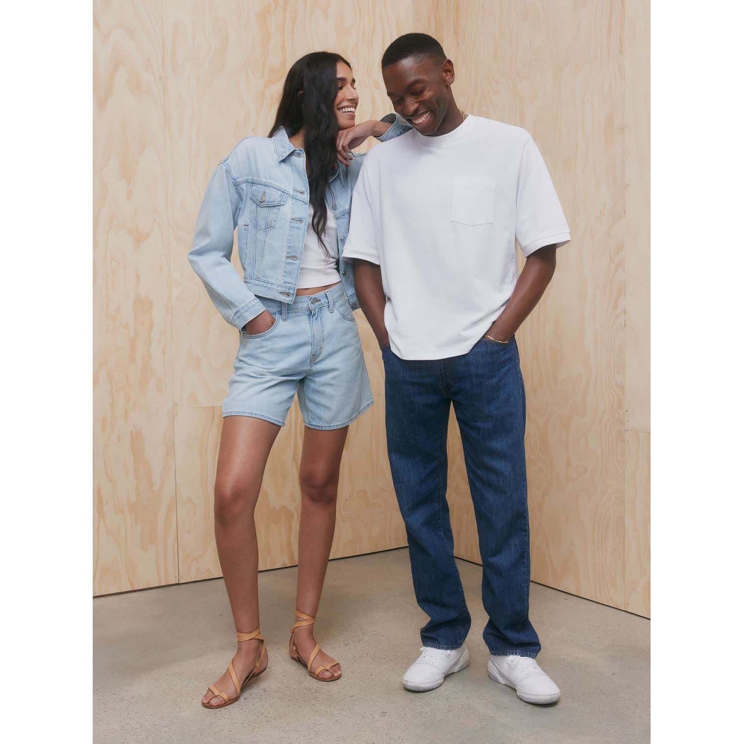 Levis 555 Relaxed Straight Lightweight Jeans