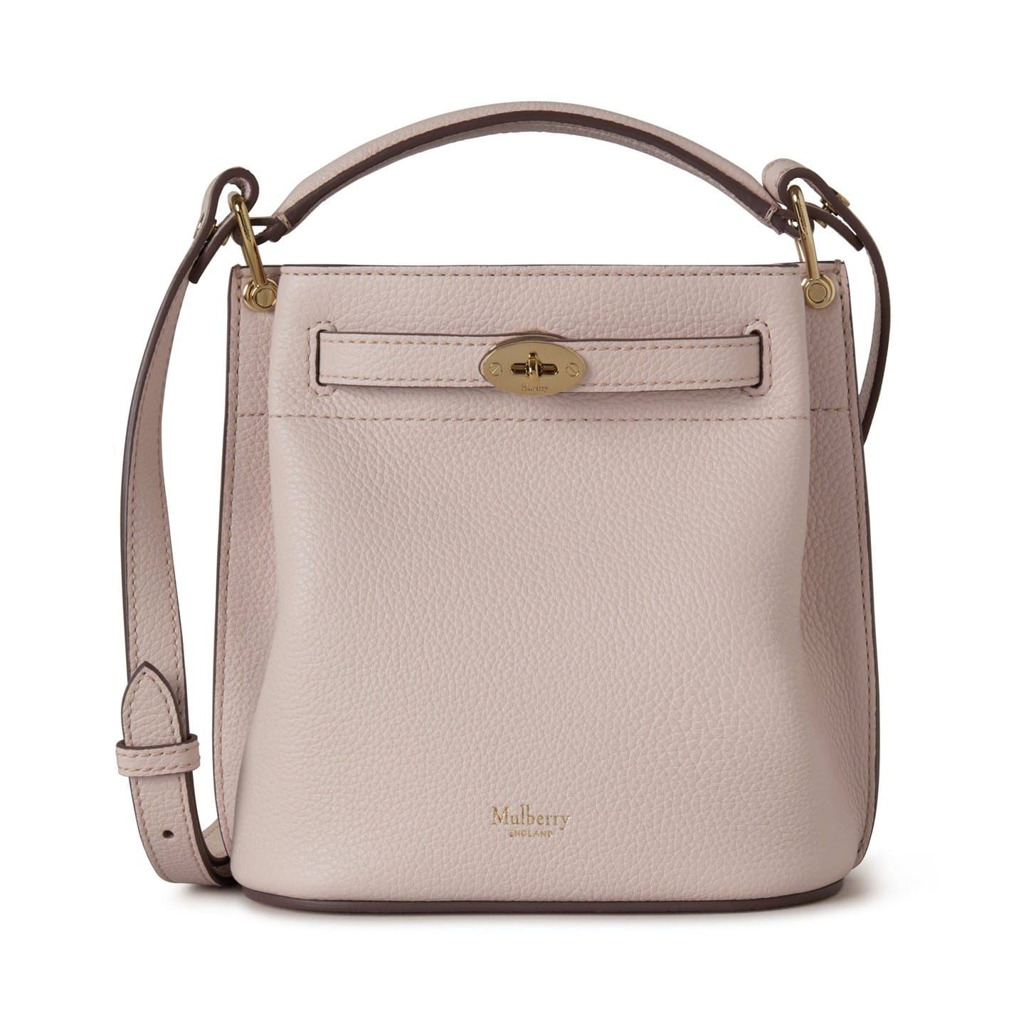 Mulberry Mini Islington Rectangle Shape Grab Bag with Logo