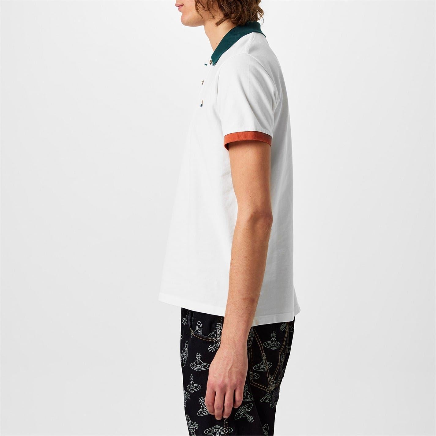 Vivienne Westwood Embroidered Logo Polo Shirt