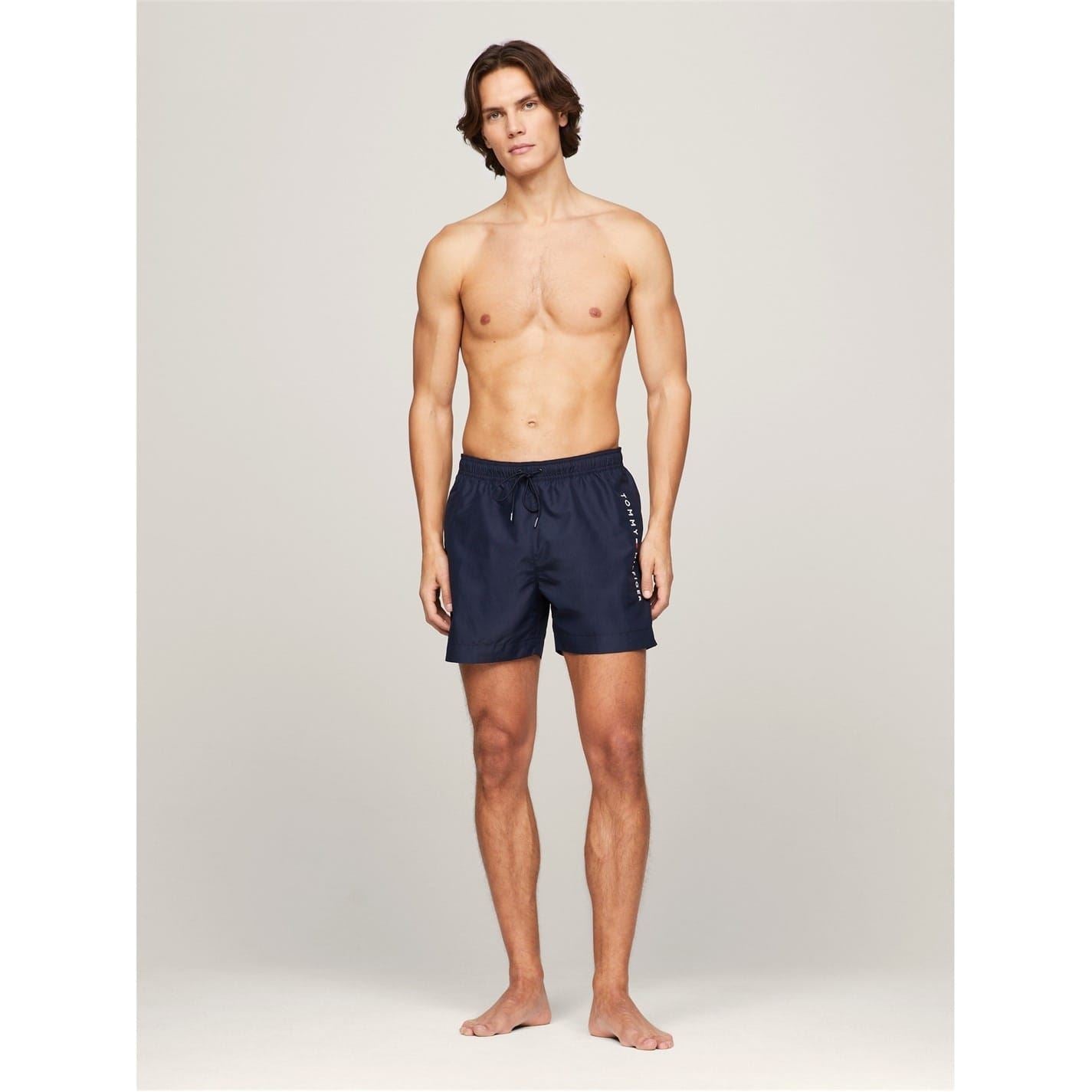 Tommy Hilfiger Regular Fit Swim Short with Drawstring