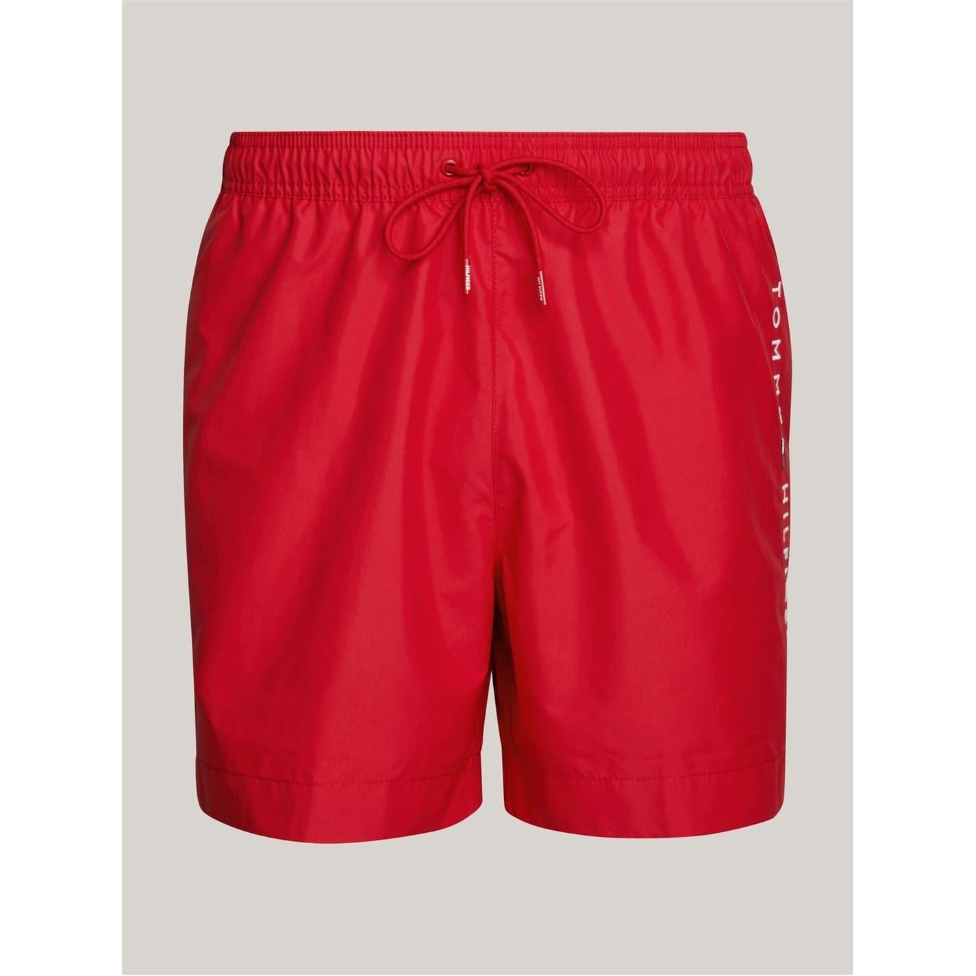 Tommy Hilfiger Regular Fit Swim Short with Drawstring