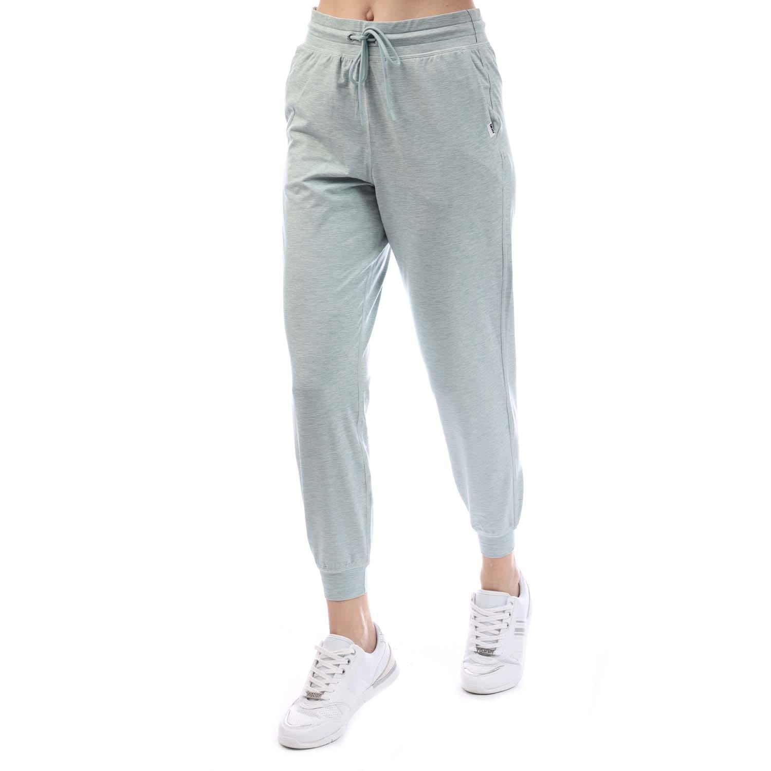 DKNY Cropped High Rise Slim-Fit Jogger