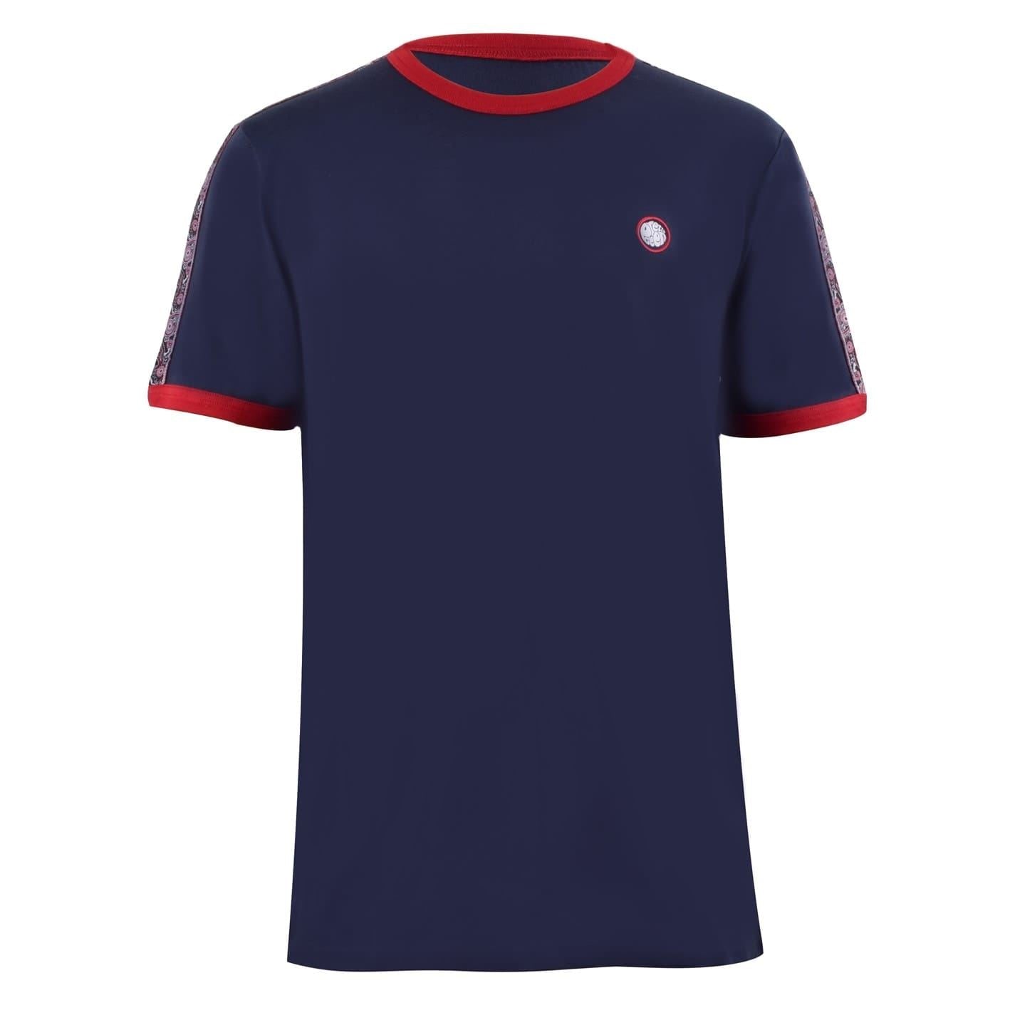 Pretty Green Eclip Tape Regular Fit T-Shirt
