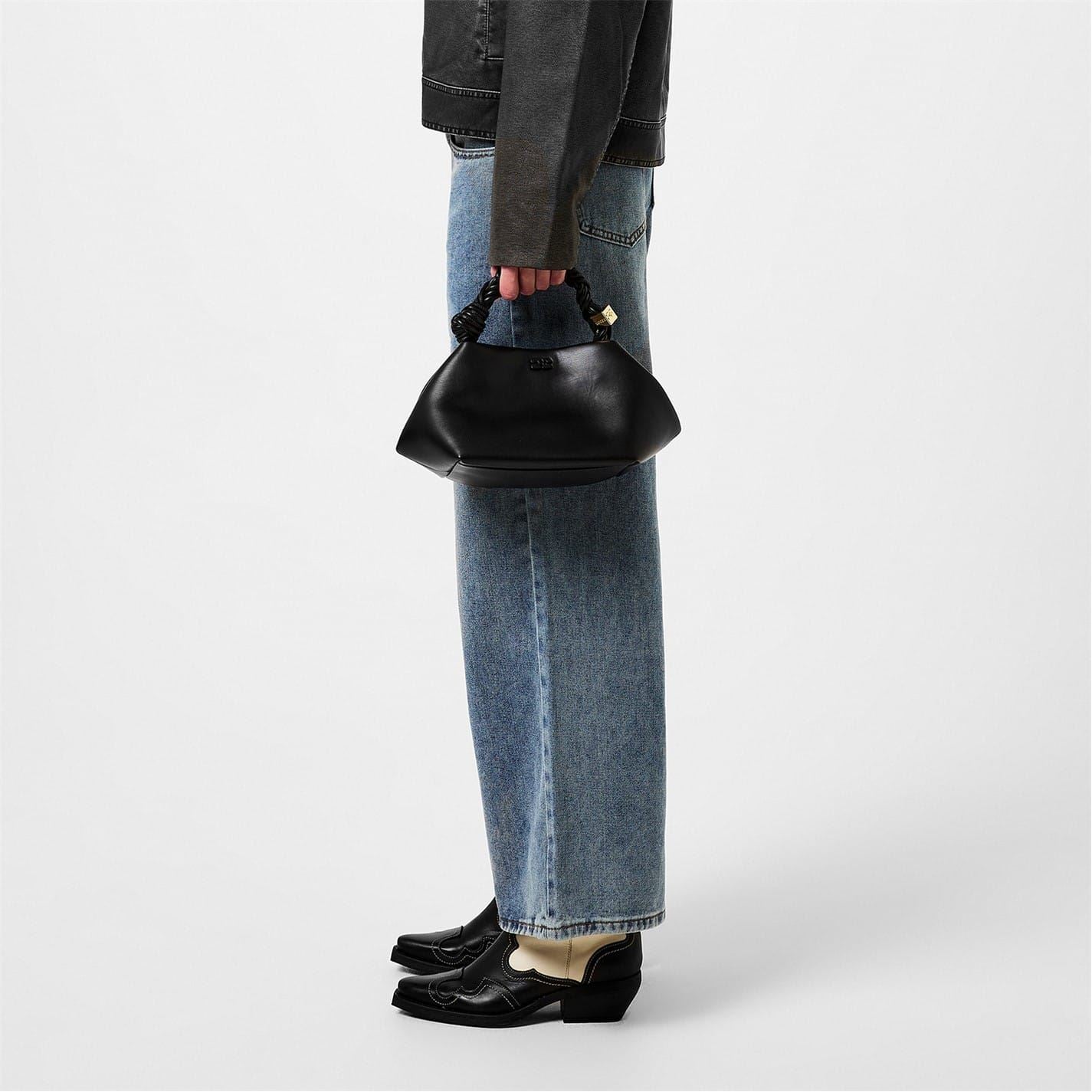 House Of Sunny Wide Leg Logo Jeans