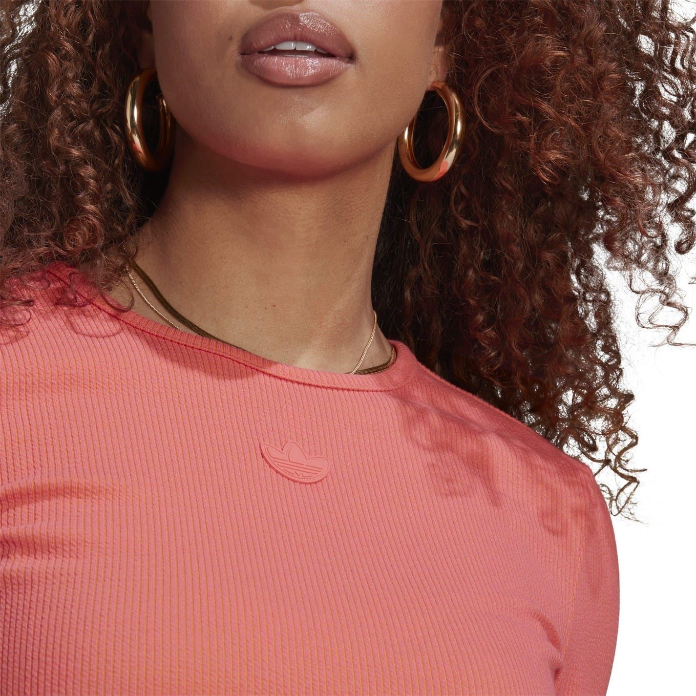 adidas Originals Cropped Crew Neck Slim Fit Sweater