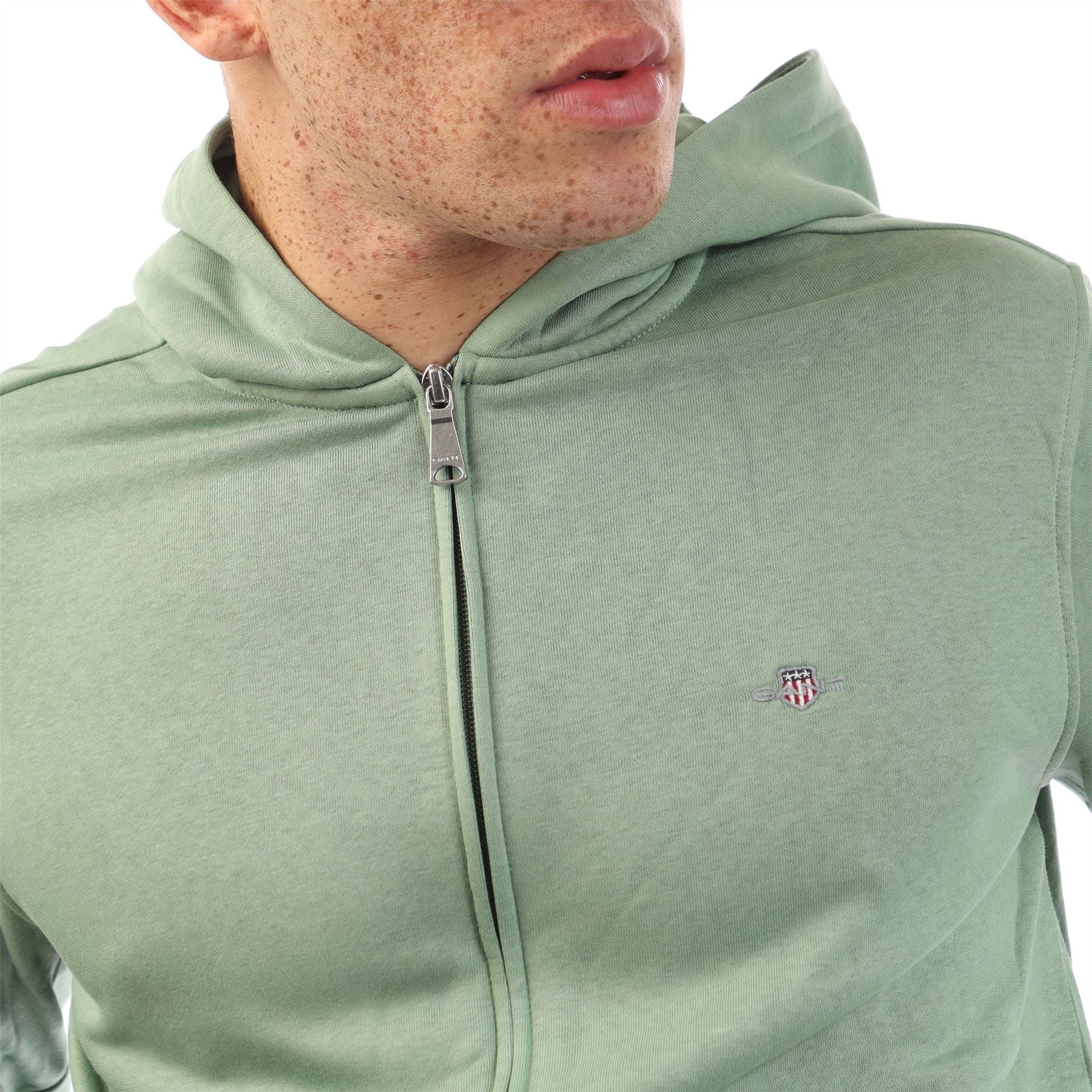 Gant Shield Logo Zip Hoodie