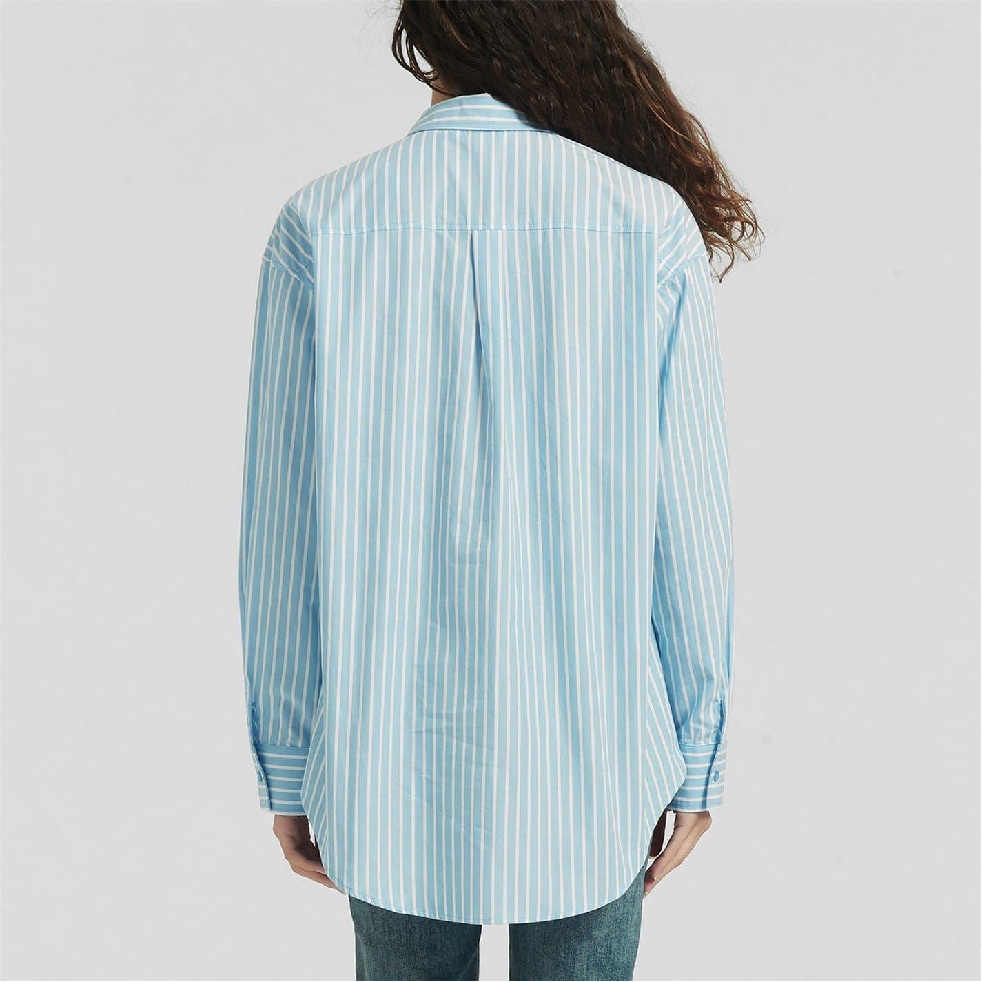 Be You Stripe Long Sleeve Relaxed Fit Shirt