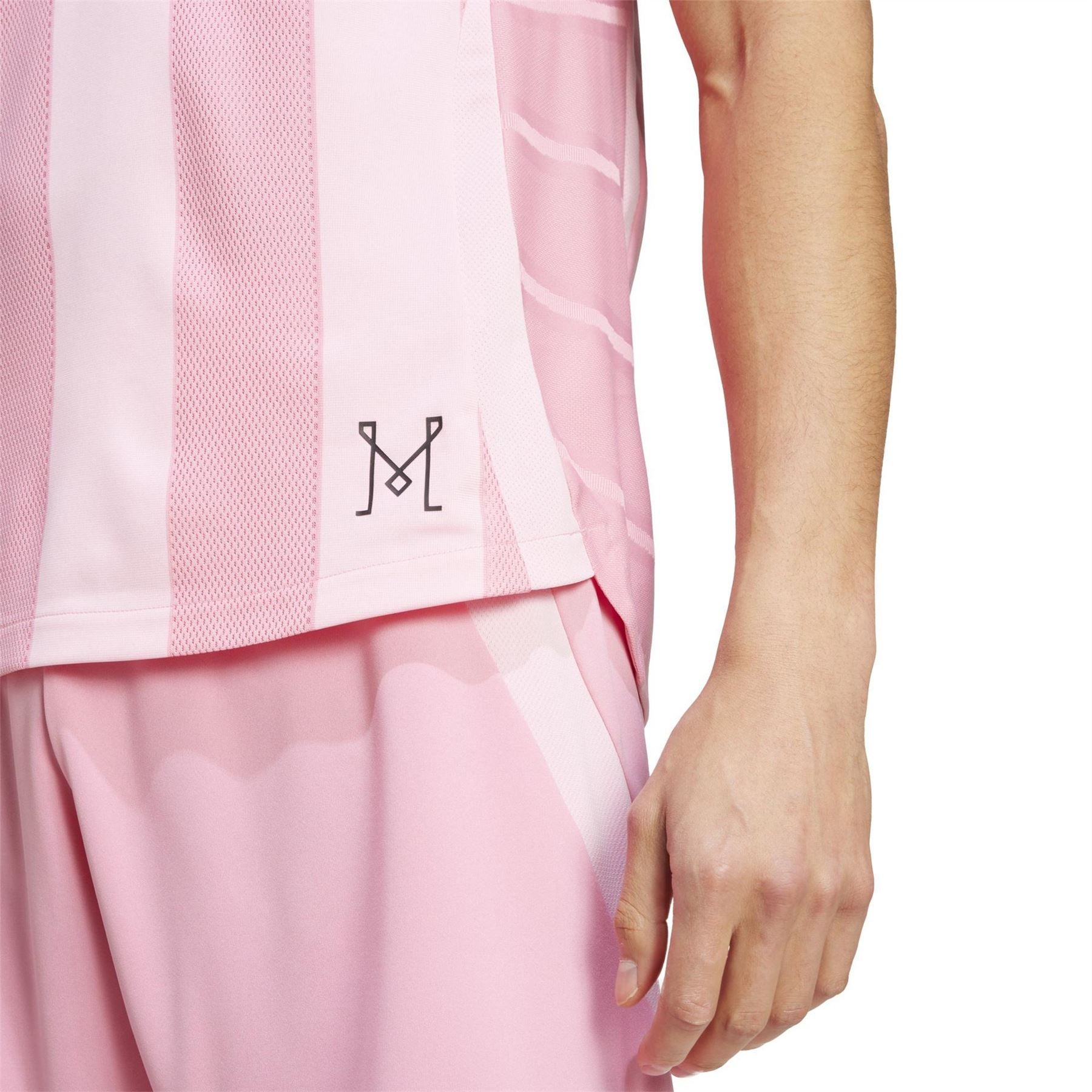 adidas Mens Inter Miami Authentic Home Shirt 25 26