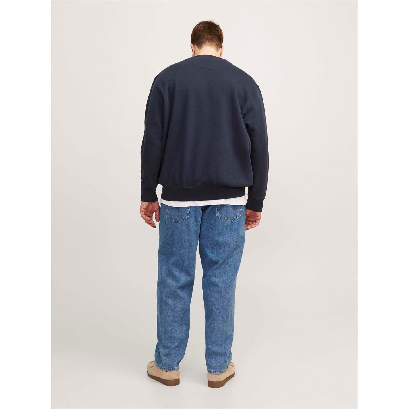 Jack and Jones Chris Wide Leg Mid Rise Jeans